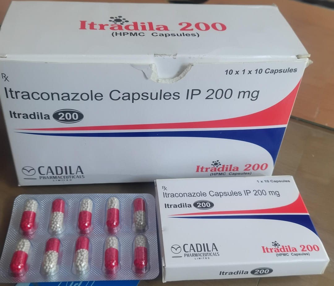 ITRADILA 200MG CAPS