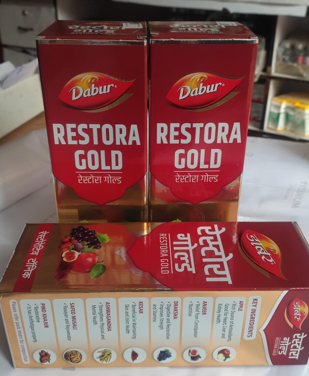 RESTORA GOLD 450 ML