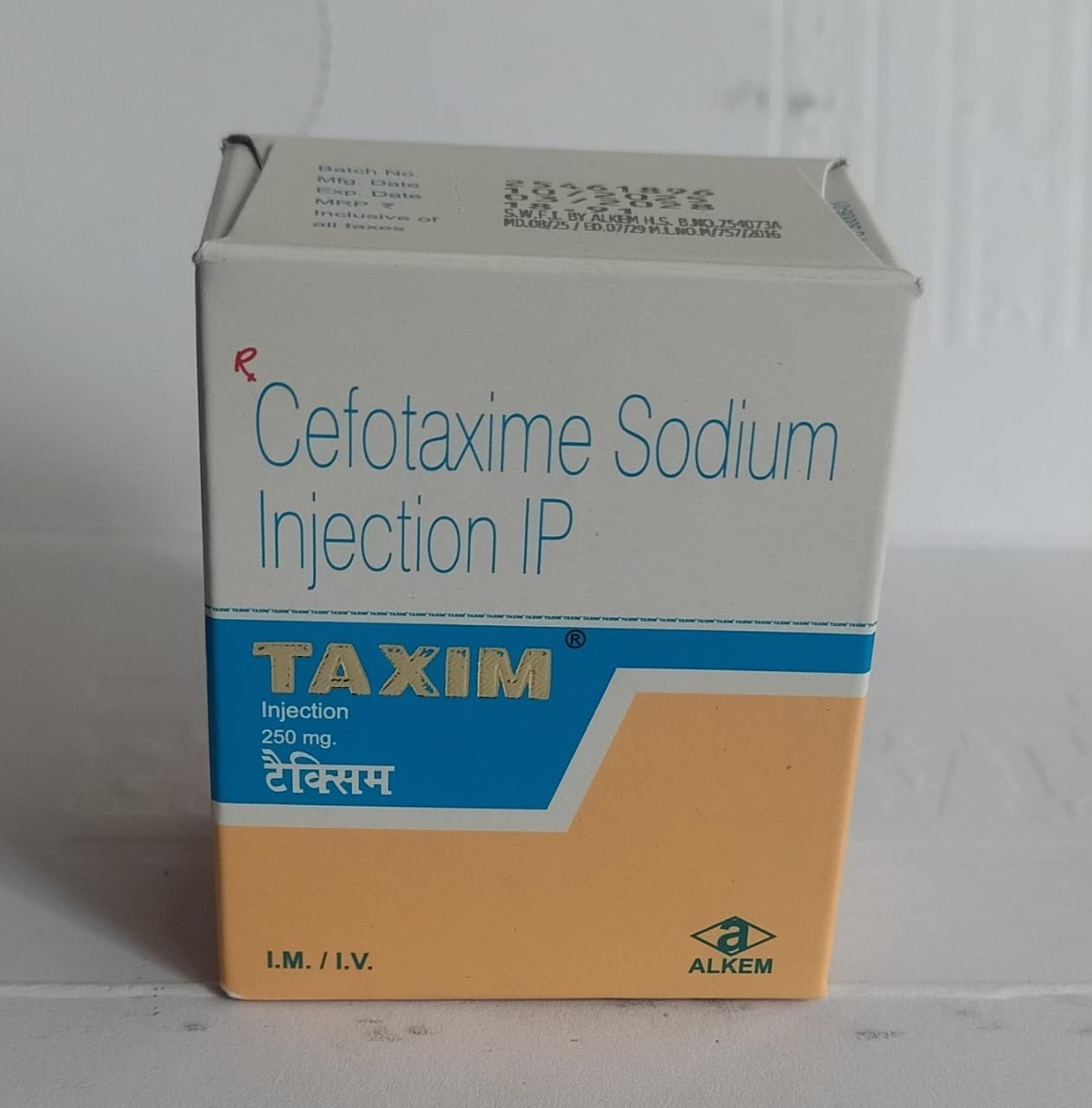 TAXIM 250 MG