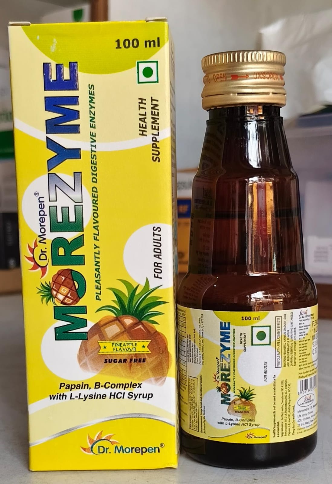 MOREZYME 100 ML