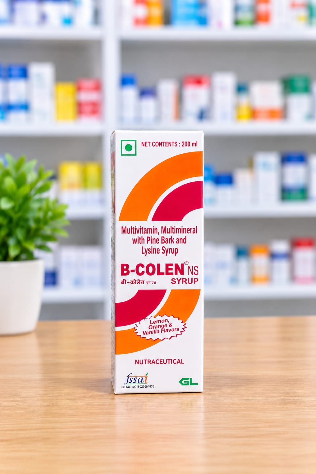 B COLEN NS SYP 200ML