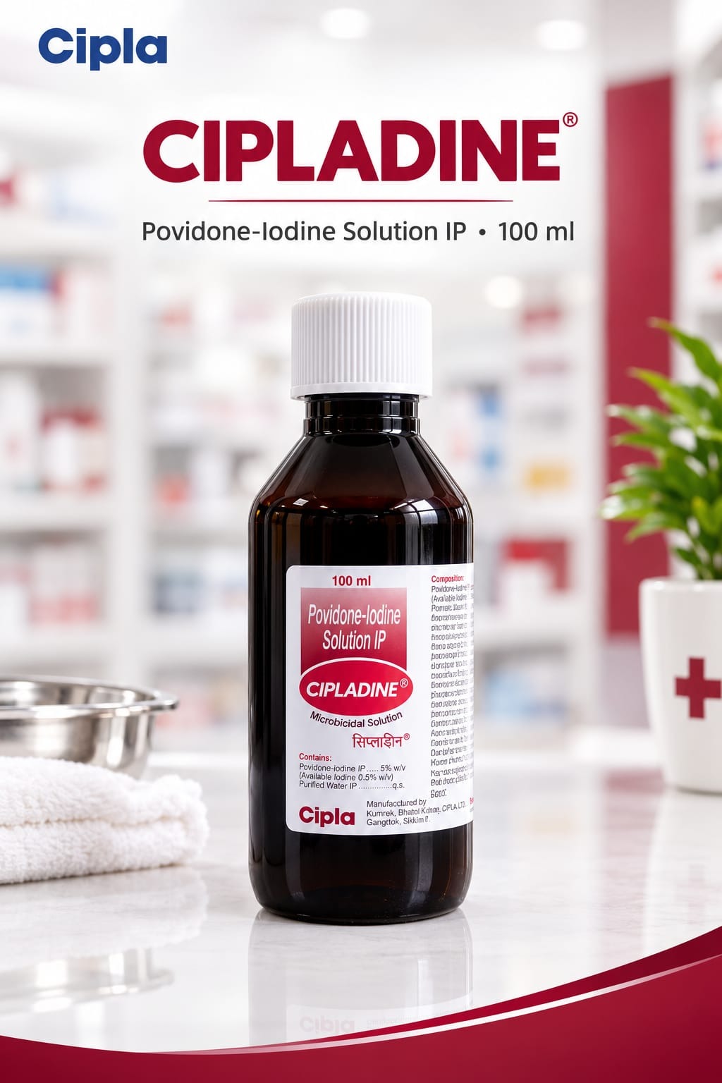 CIPLADINE LOTION 100ML